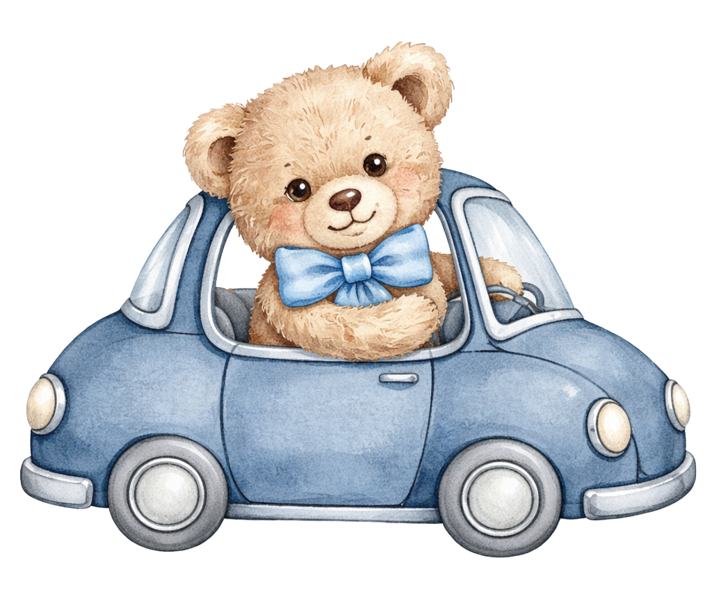 Osito en carrito