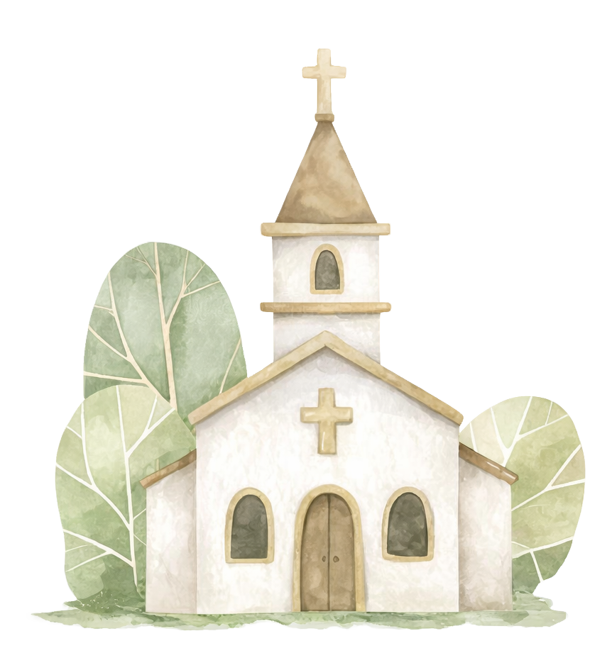 Ilustracion de iglesia